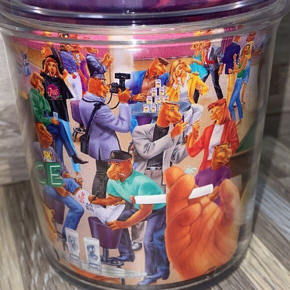 Smokin' Joe Camel Vintage 1994 JOE'S PLACE Tumbler Tobacco Promo Thermo-Serve - Picture 3 of 12